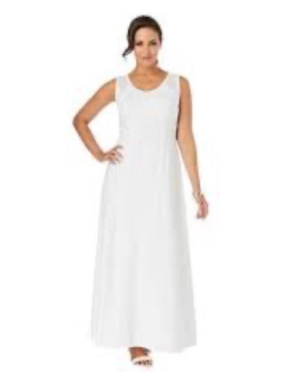 ❤️ Anthony NYC Ivory White  Maxi Dress - Classic Summer Staple